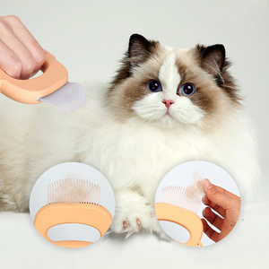Dog Hair Removal Comb Self <strong>Cat</strong> Brush Cleaning Massage Pet Hair Shedding Needle Comb for <strong>Cats</strong> Dogs Grooming Tools <strong>Cat</strong> Accessories - Product Image 2