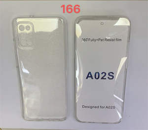 <span class=keywords><strong>Coque</strong></span> de téléphone en TPU cristal transparent pour Samsung <span class=keywords><strong>Galaxy</strong></span> A34 A54 A14 <span class=keywords><strong>5G</strong></span> A03 <span class=keywords><strong>A53</strong></span> A33 M23 M13 A23 2 en 1 360 Double face couverture complète - Product Image 5