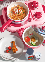 Ensemble de cuisine pour enfants Ds Kids Play, jouets complets de simulation de cuisine, ustensiles de jeu d'imitation pour enfants