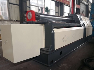 Máquina dobladora de 4 rodillos Cnc, máquina de laminación de placas de Metal, 4 rodillos, precio competitivo - Product Image 2