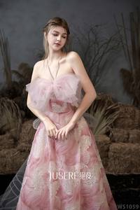 2025SS Nouvelle Robe De Bal Princesse Unique Quinceanera Vestido Festivo Robe De Mariée Robes De Rose Vague De Noël Ombre Girly <span class=keywords><strong>Aline</strong></span> - Product Image 2