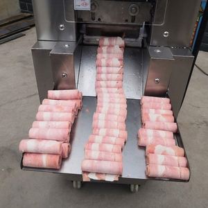 Machine de découpe de viande en tranches bon marché d'usine équipement de <span class=keywords><strong>boucherie</strong></span> trancheuse à viande à vendre - Product Image 4