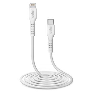 สายชาร์จข้อมูล Cavo Lightning Certificato Apple Mfi สีขาว 2 ม. TECABLELIGTC2W - Product Image 2