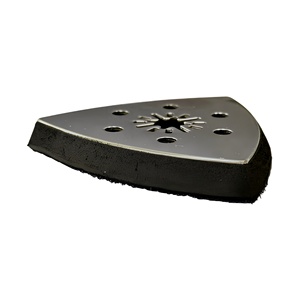 Almohadillas Triangulares de Alta Calidad <span class=keywords><strong>para</strong></span> <span class=keywords><strong>Lijadora</strong></span>, 4 Piezas de 93 mm + 24 Lijas de 6 Agujeros <span class=keywords><strong>para</strong></span> <span class=keywords><strong>Lijadora</strong></span> de Madera, Herramientas Oscilantes Multiusos - Product Image 3