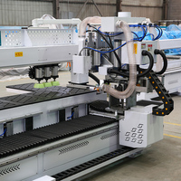Machine de perçage latéral intelligente pour le travail du bois, mortaiseuse CNC pour le perçage de charnières d'armoires, vis à billes de haute précision