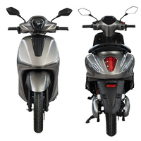 Moto électrique légère CKD SKD 12 pouces 1100/1300W, vitesse 65 km/h, scooter électrique à 2 places pour adultes