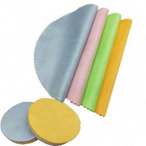 Paño de Limpieza de Gafas Redondas de Microfibra con Impresión de Logotipo Personalizado - Product Image 6