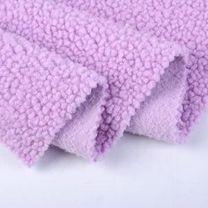 Campione in dotazione delle donne di inverno della tuta sportiva di spessore levigato 100% seaqual filato di poliestere lavorato a maglia spugna teddy tessuto - Product Image 3