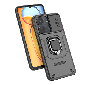 Anneau Armure Caméra Bouclier Lentille Pousser Fenêtre Protecteur Téléphone Cas pour Xiaomi Redmi 13C 4G/5G POCO C65 X6 X6pro Antichoc Cas <span class=keywords><strong>Xmx</strong></span> - Product Image 6