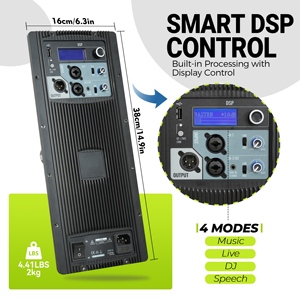 Carte d'amplificateur de classe D professionnelle RQSONIC ZD3-RQPRO, <span class=keywords><strong>module</strong></span> d'amplificateur de puissance audio numérique 2.1 pour enceinte active - Product Image 3