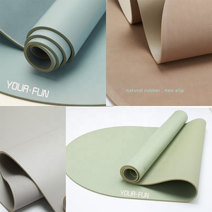 <span class=keywords><strong>Tapis</strong></span> <span class=keywords><strong>de</strong></span> yoga en caoutchouc naturel PU extra épais 4 mm, personnalisé, écologique et biologique, motif lotus noir et or, vente en gros, modèle 2026 - Product Image 4
