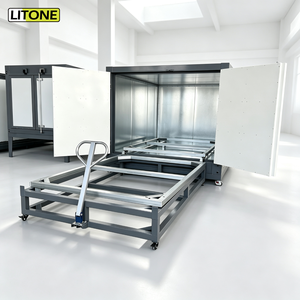 <span class=keywords><strong>Horno</strong></span> de Curado de Recubrimiento Electrostático en Polvo <span class=keywords><strong>con</strong></span> Carro, Tamaño Personalizado, Calentamiento <span class=keywords><strong>El</strong></span>éctrico/GLP para Puertas Metálicas, Secado por Pulverización de Polvo, CE - Product Image 1