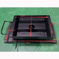 Base pivotante pour siège de camping-car LongXiang, base pivotante à 360°, rail coulissant latéral, mécanisme pivotant rotatif, base en métal, kits d'intérieur robustes