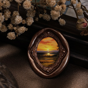 Meilleur <span class=keywords><strong>prix</strong></span> série de cadres photo rétro de style européen cadre photo en forme spéciale tête de <span class=keywords><strong>timbre</strong></span> de sceau de cire - Product Image 1