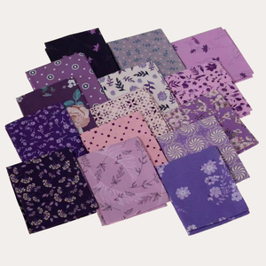 Jell Roll Violet Design Coloré Motif Floral Pur Coton pour Coudre Jouets Quilting <span class=keywords><strong>Patchwork</strong></span> Artisanat DIY <span class=keywords><strong>Patchwork</strong></span> - Product Image 4