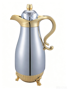 Set di Caraffe Termiche in Metallo Elettroplaccato Robusto e Resistente alle Perdite per il Trasporto dell'Acqua <span class=keywords><strong>Zamzam</strong></span> Durante l'Umrah - Product Image 2