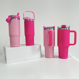 Fenicottero <span class=keywords><strong>rosa</strong></span> caldo 40oz Tumbler sport all'aria aperta 40oz da viaggio Tumbler per Laser inciso per bevande fredde - Product Image 5