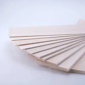 Factory Directly balsa wood sheet 12inch by 20 inch yiwu market products balsa wood 300100mm balsa wood sheets