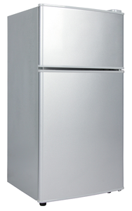 Réfrigérateur/Armoire à boissons compacte portable en acier inoxydable à double compartiment avec compresseur électrique OEM/ODM - Product Image 3