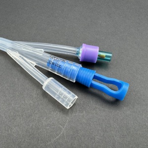 तापमान जांच के साथ सिलिकॉन फोली कैथेटर, तापमान जांच के साथ सिलिकॉन फोली कैथेटर, सी प्रमाणित कक्षा ii 6f-24fr 5-वर्षीय शेल्फ जीवन - Product Image 2