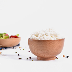 Tazón para Sopa de Madera Sólida Natural Certificado por la FDA, LFGB y SGS, para Cocina Casera, Repostería, Restaurantes y Servicios de Catering, Anti-Grietas, Aislante del Calor - Product Image 5