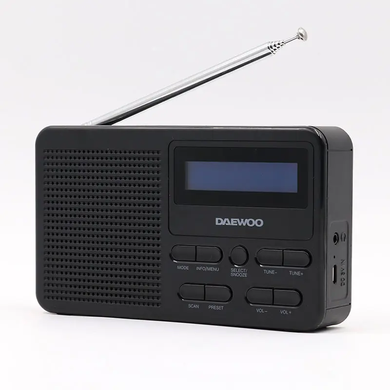 Receiver Recharging Family Receiver DAB+FM Stereo Digital Radio