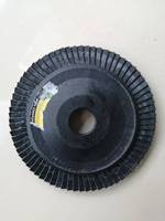 Disque abrasif de meuleuse à lamelles en céramique pour zircone en acier inoxydable avec support en fibre de verre ou en plastique pour le meulage