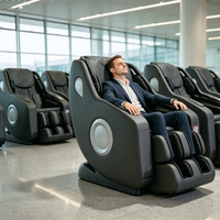 Fauteuil de massage commercial à monnayeur de petite taille et de qualité supérieure avec lecteur de carte de crédit