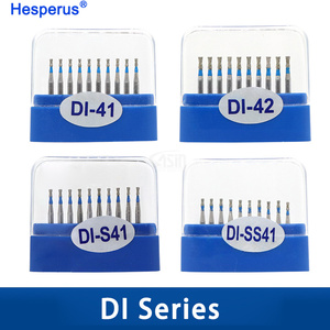 DI so SRseries 10 unids/caja Dental fresas de diamante de alta velocidad dentista <span class=keywords><strong>Super</strong></span> grueso taladros de diamante herramientas de pulido de laboratorio Dental <span class=keywords><strong>Dia</strong></span>.1.6mm - Product Image 2