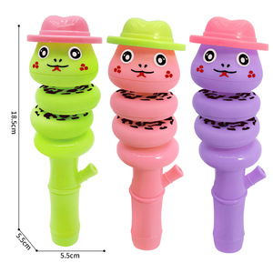 Juguete de serpiente giratoria con luz, de plástico, giro de 360 grados, alivia el estrés, para niños de 2 a 4 años, unisex - Product Image 3