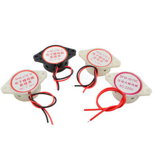 Buzzer actif SFM-<span class=keywords><strong>27</strong></span> à haut niveau sonore, 3-24V, buzzer 3015, son continu intermittent, alarme 220V - Product Image 2