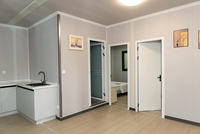 Maison préfabriquée extensible Voros sur mesure en conteneur de 20 pieds ou 40 pieds, villa préfabriquée pliable avec 2, 4 ou 5 chambres, maison portable