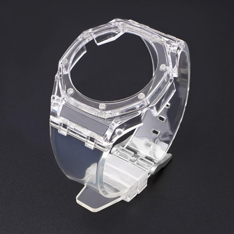 Transparent strap+Transparent case