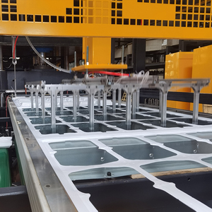 Máquina de formación de vacío de plástico para hacer platos desechables/platos de espuma/contenedor de alimentos Máquina de contenedor de comida de espuma Ps desechable - Product Image 5