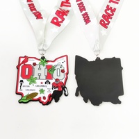 Oneway Factory Wholesale Modern Antique Imitation Marathon Medals Trophies Metal Award Custom Design Custom Logo Electroplated