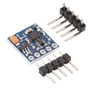 Module de boussole électronique GY-271, capteur de champ magnétique électronique I2C 3V-5V pour Arduino - Product Image 1