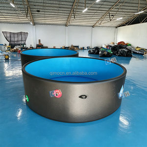 Piscina <span class=keywords><strong>Redonda</strong></span> <span class=keywords><strong>Inflable</strong></span> con Tecnología Drop Stitch, Piscina Portátil Plegable para la Familia - Product Image 1