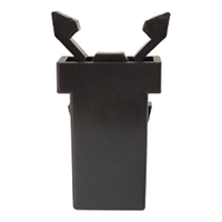 Loquet de sécurité en plastique pour boucle de ceinture de sécurité automobile, anti-contact accidentel, pour cache-récipient de ceinture de sécurité