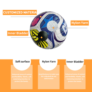 <span class=keywords><strong>Ballon</strong></span> de <span class=keywords><strong>football</strong></span> officiel Sanhuan avec logo personnalisé imprimé, tailles 4, 5, 3, fabriqué en cuir PU thermocollé, vente en gros pour l'entraînement sportif - Product Image 3