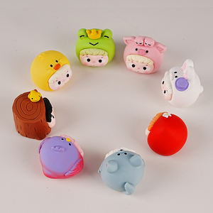 Decorazioni Creative in Resina, Statuette di Personaggi Anime Carini, Ornamenti da Scrivania Trendy per Esposizioni, Scatole a Sorpresa Dipinte - Product Image 3