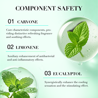 Huile de menthe verte OEM 100% pure non diluée, distillée à la vapeur pour l'aromathérapie, diffuseur, massage, marque privée, vente en gros