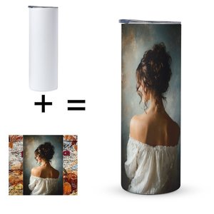 Custom Printed Stainless Steel Tumbler 20oz <b>Double</b> <b>Wall</b> Vacuum Insulated Portable Travel <b>Mug</b> - Product Image 5