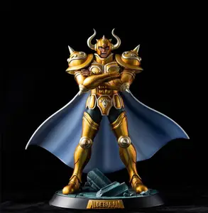 Action Figure Anime Jepang GK XS Taurus Aldebaran 1:6 untuk Koleksi