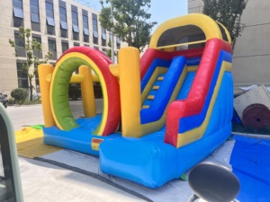 Nhà máy tùy chỉnh Nàng Tiên Cá <span class=keywords><strong>Inflatable</strong></span> Trampoline kết hợp <span class=keywords><strong>Inflatable</strong></span> trượt hồ bơi kết hợp - Product Image 6