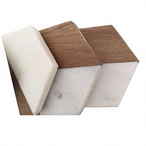 Handmade High Quality Eco-Friendly Modern <b>Ceramic</b> White <b>Coasters</b> Set - Product Image 1