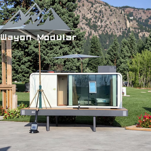 Maison préfabriquée mobile Wayon Space Capsule pour glamping de luxe et complexes hôteliers en plein air - Product Image 3