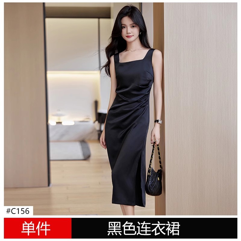 black dress