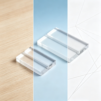 Support de table polyvalent en acrylique pour cartes, panneaux, numéros et plaques nominatives – Supports en acrylique, bases pour cartes de visite, porte-menus, plusieurs tailles