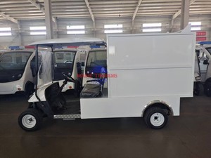 Carrito de Golf Eléctrico de 4 Plazas, Nuevo y Popular Vehículo para Vacaciones con Batería de Acero de 48v, Certificado EEC - Product Image 5