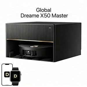 Dreame X50 Master Corner Edge <strong>Clean</strong> Strong Suction Obstacle Cross Ultra Thin LDS Hot Water <strong>Mop</strong> Self <strong>Clean</strong> Vacuum <strong>Mop</strong> - Product Image 1